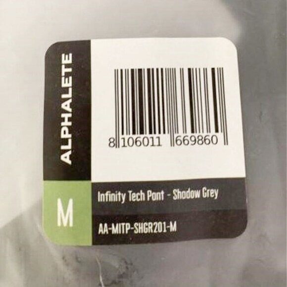 NEW Alphalete Mens Infinity Tech Pant Joggers – Shadow Grey - Picture 10 of 12
